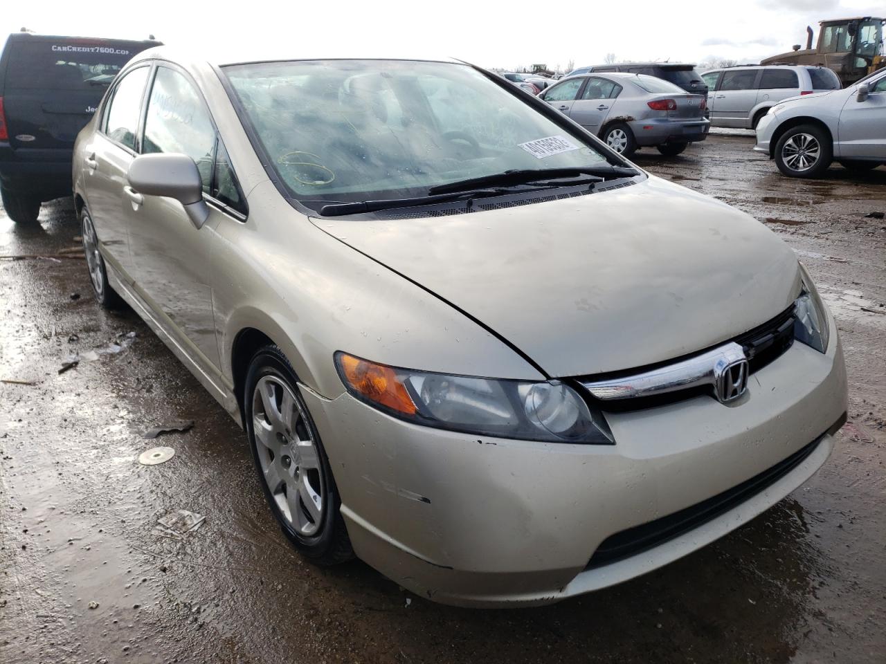 HONDA CIVIC LX 2008 with VIN 1HGFA16508L091962 - Photo from auction