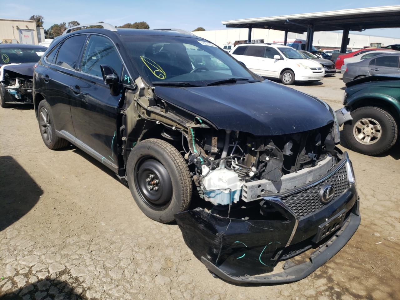 LEXUS RX 350 BAS 2013 with VIN 2T2BK1BA0DC197502 - Photo from auction