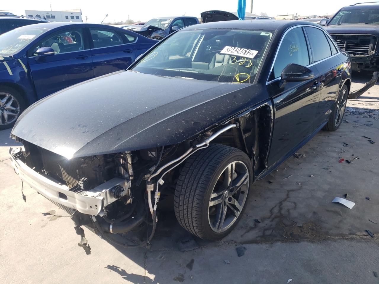 Photo 2 from auction – 2017 AUDI A4 PREMIUM with VIN WAULNAF49HN008155