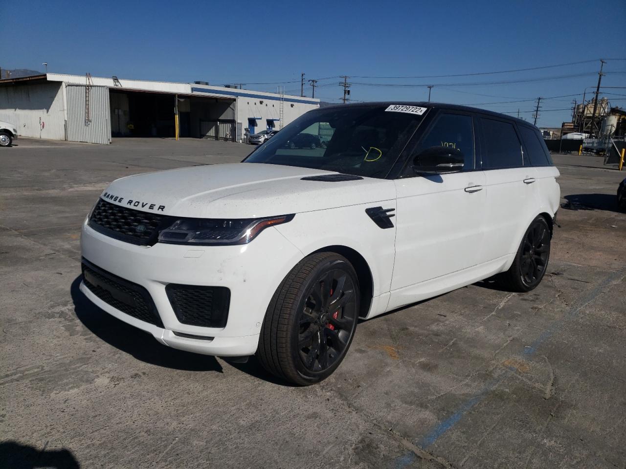 Photo 2 from auction – 2022 LAND ROVER RANGE ROVE with VIN SALWS2RUXNA213912