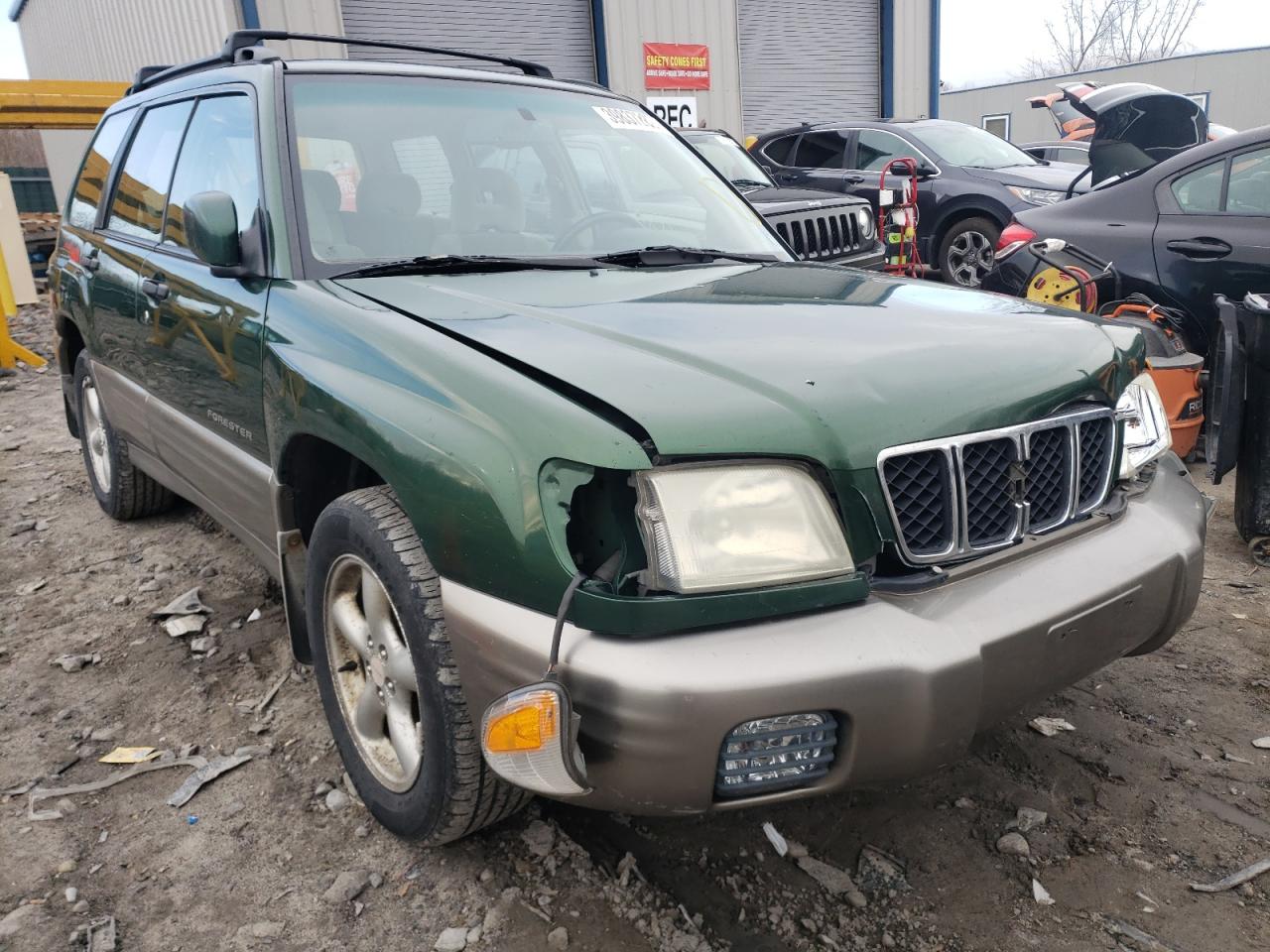 Photo 1 from auction – 2002 SUBARU FORESTER S with VIN JF1SF65552H757551