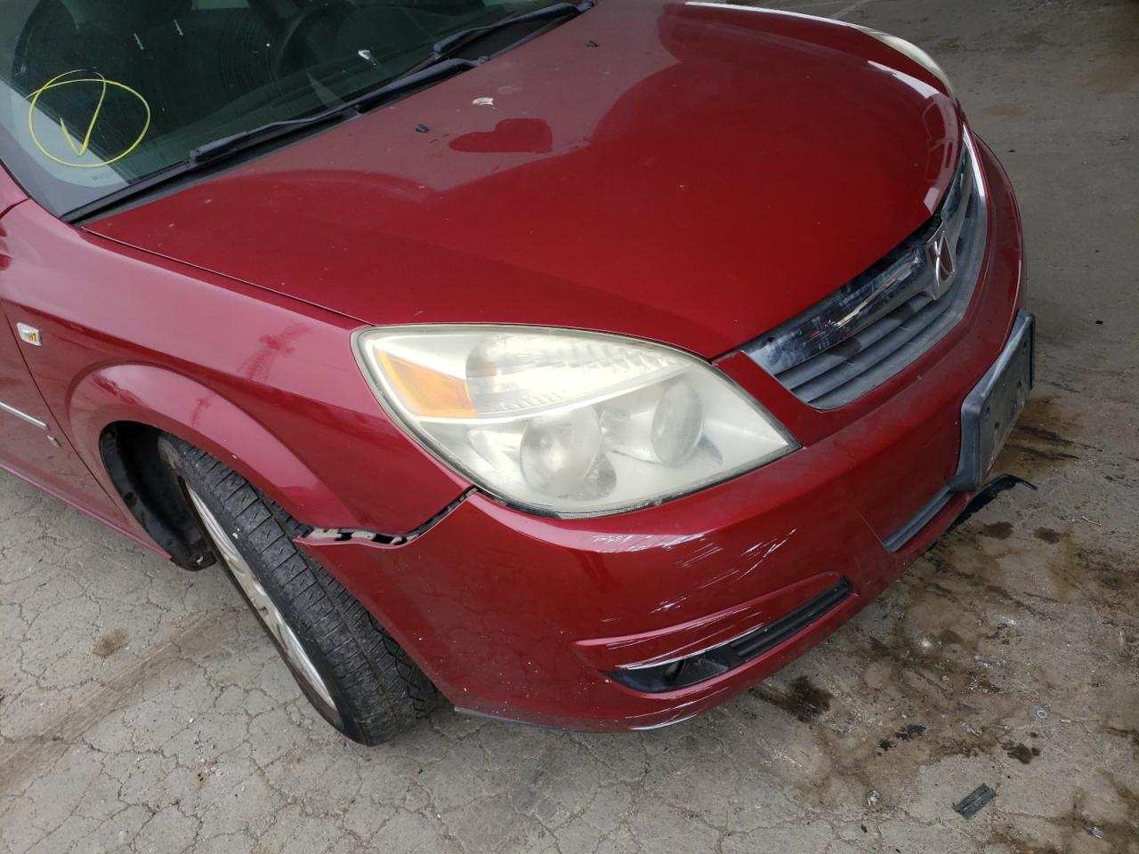 Photo 9 from auction – 2007 SATURN AURA XR with VIN 1G8ZV57727F268591