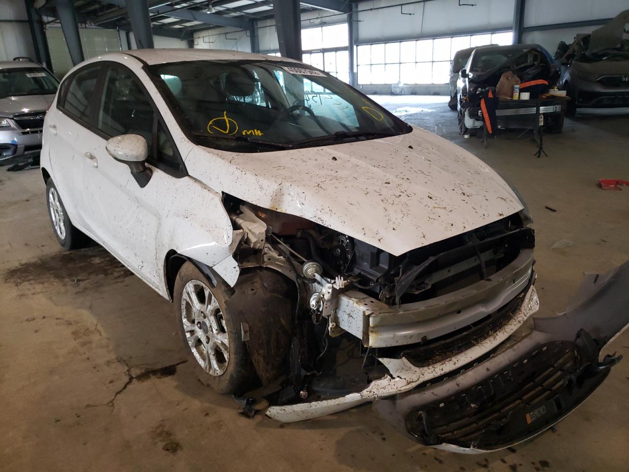 FORD FIESTA SE 2016 with VIN 3FADP4EJ7GM202224 - Photo from auction