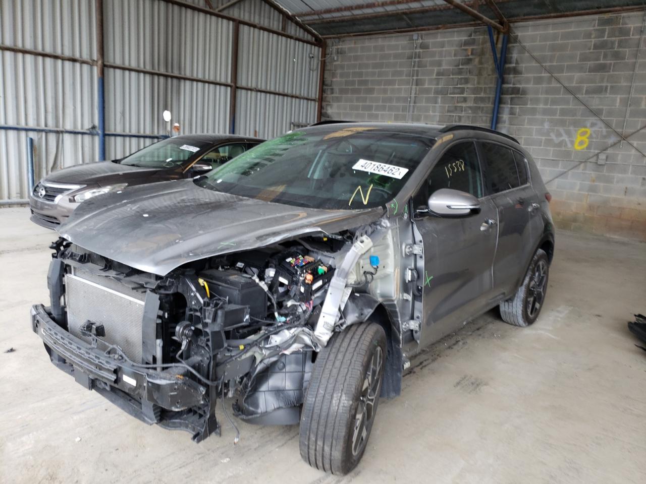 Photo 2 from auction – 2021 KIA SPORTAGE E with VIN KNDPN3AC8M7851793