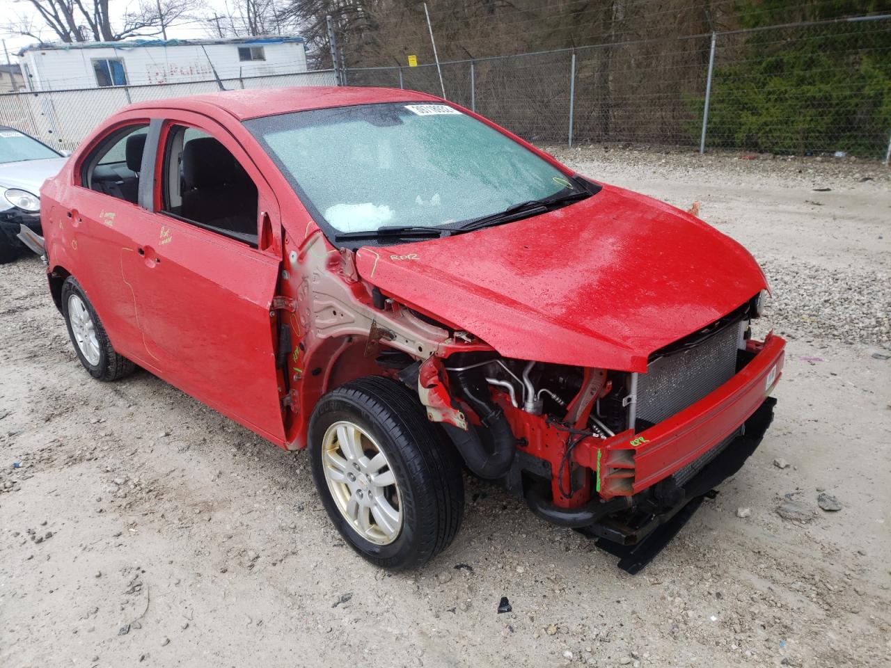 CHEVROLET SONIC LT 2013 with VIN 1G1JC5SB2D4131820 - Photo from auction