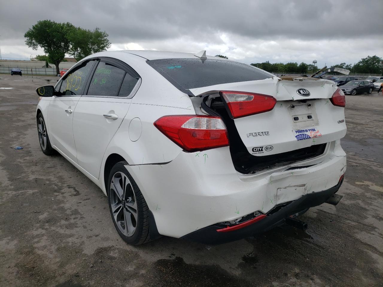 Photo 3 from auction – 2014 KIA FORTE EX with VIN KNAFX4A80E5102651