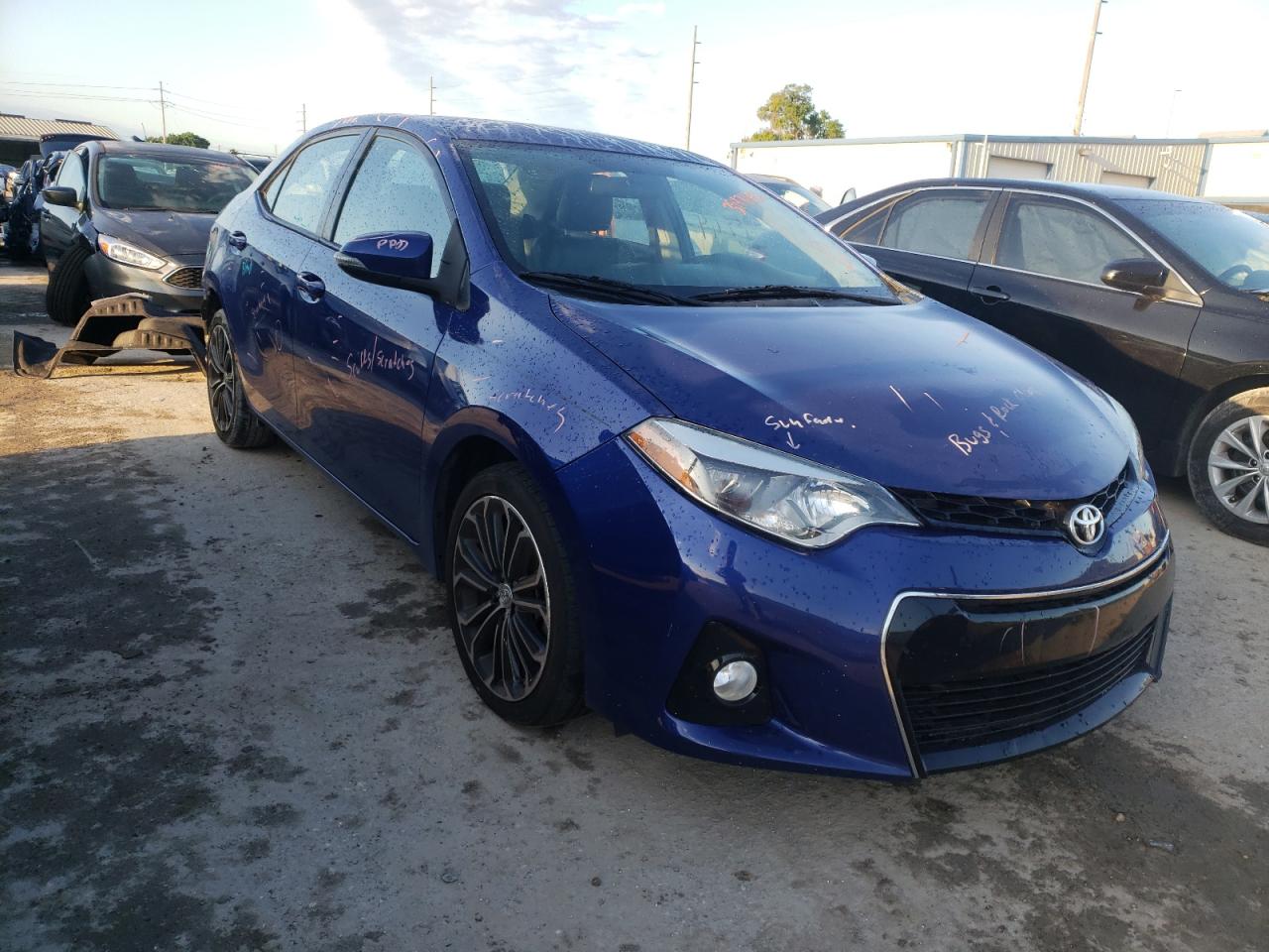 TOYOTA COROLLA L 2016 with VIN 2T1BURHE4GC723402 - Photo from auction