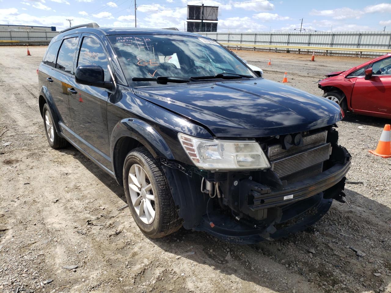 DODGE JOURNEY SX 2015 with VIN 3C4PDCBB3FT583582 - Photo from auction