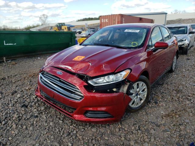 Photo 2 from auction – 2014 FORD FUSION S with VIN 3FA6P0G71ER251650