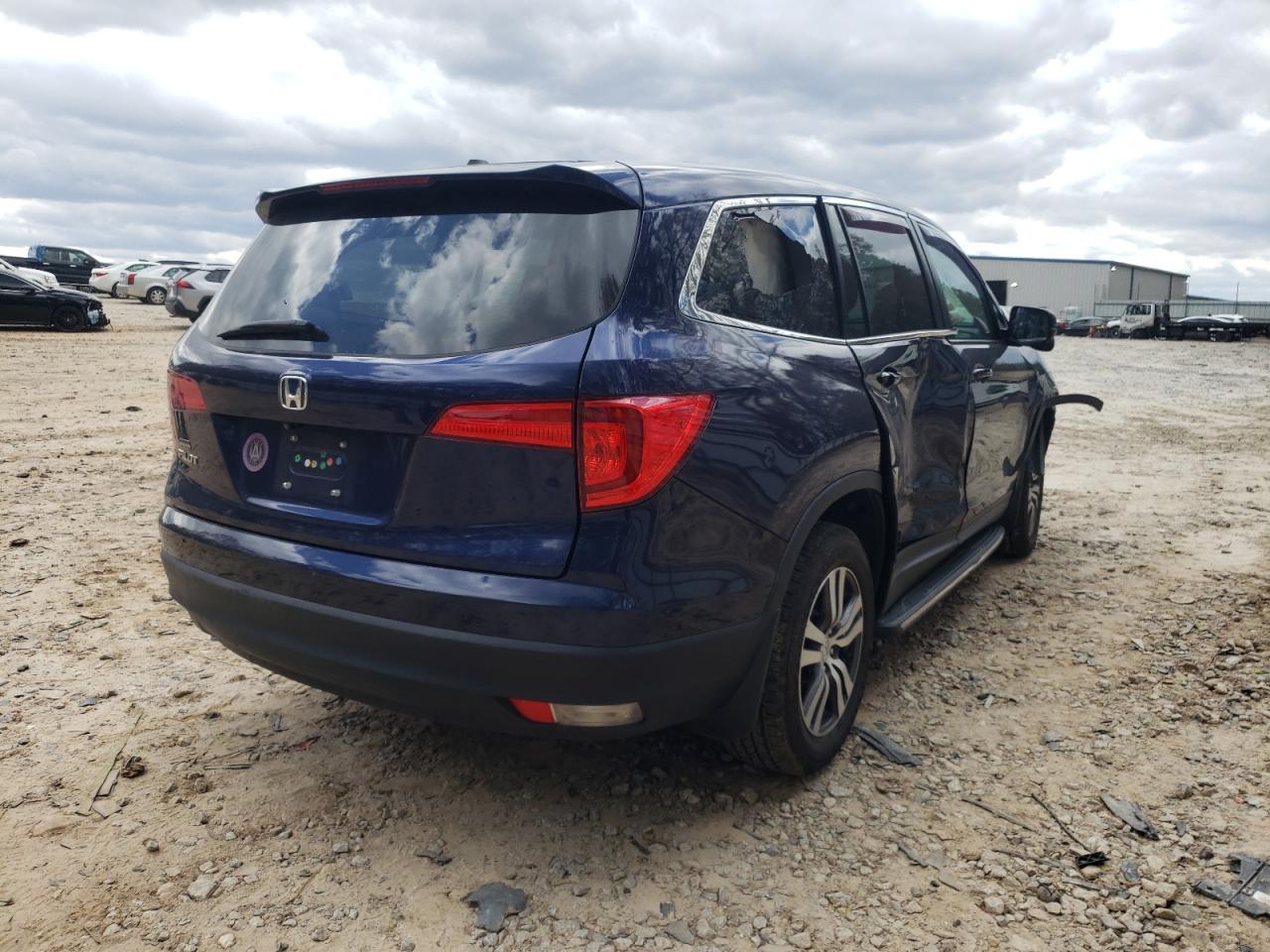 Photo 4 from auction – 2016 HONDA PILOT EX with VIN 5FNYF5H35GB014128