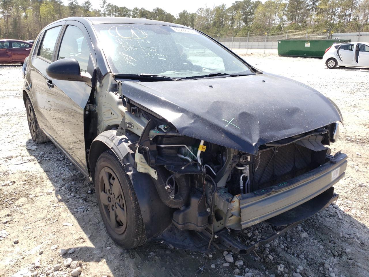 CHEVROLET SONIC LS 2013 with VIN 1G1JA6SH7D4108792 - Photo from auction