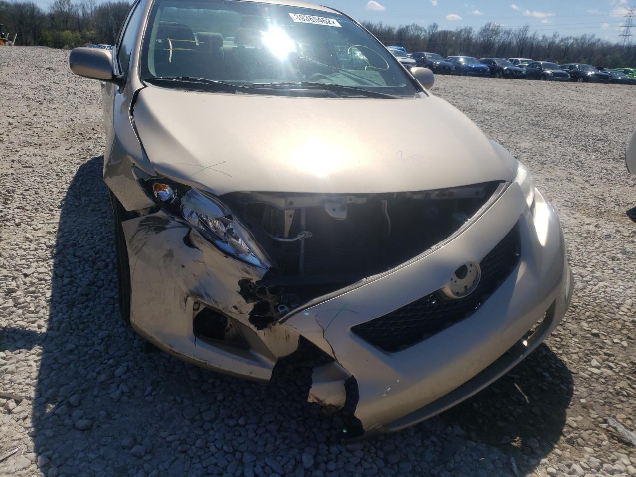 Photo 9 from auction – 2010 TOYOTA CORROLLA with VIN 2T1BU4EE3AC522704