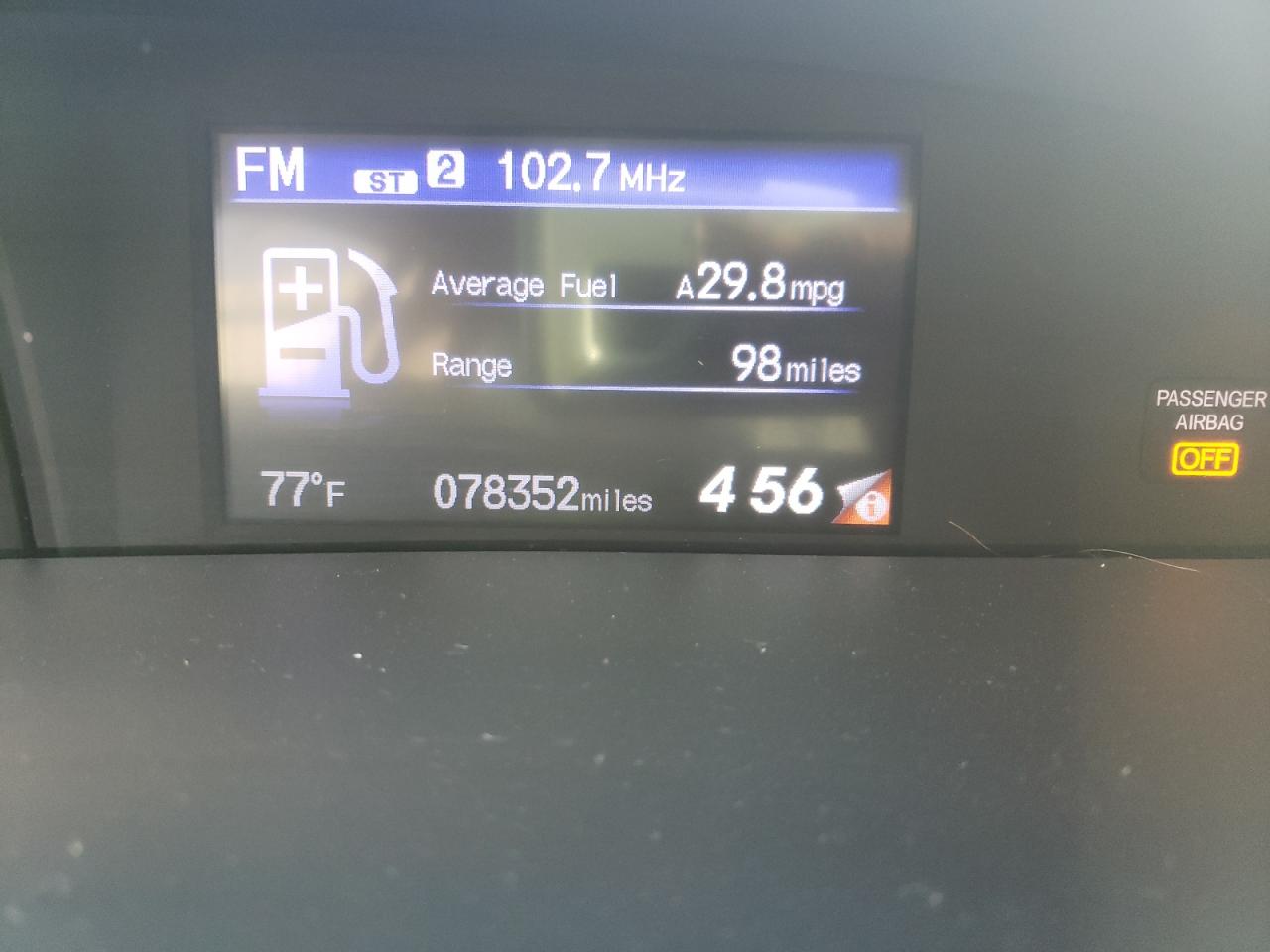 Photo 8 from auction – 2014 HONDA CIVIC EX with VIN 19XFB2F82EE009200