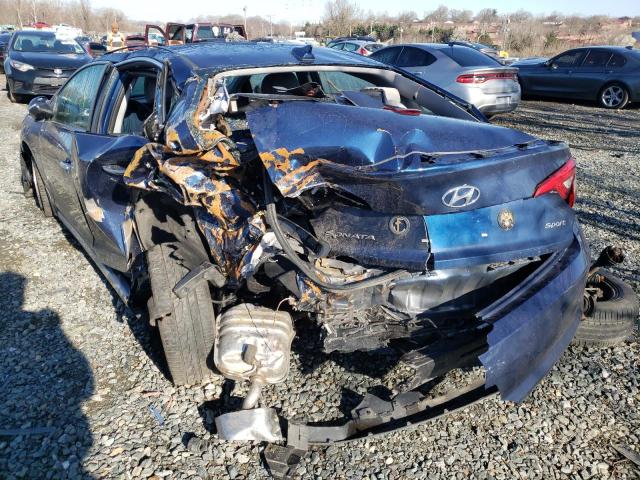 Photo 9 from auction – 2017 HYUNDAI SONATA SPO with VIN 5NPE34AF4HH585168