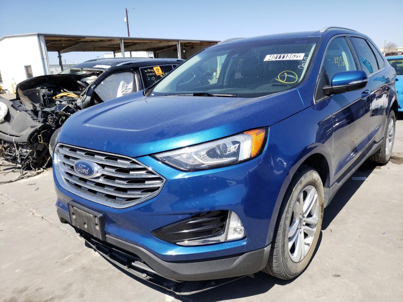 Photo 2 from auction – 2020 FORD EDGE SEL with VIN 2FMPK4J97LBA55282
