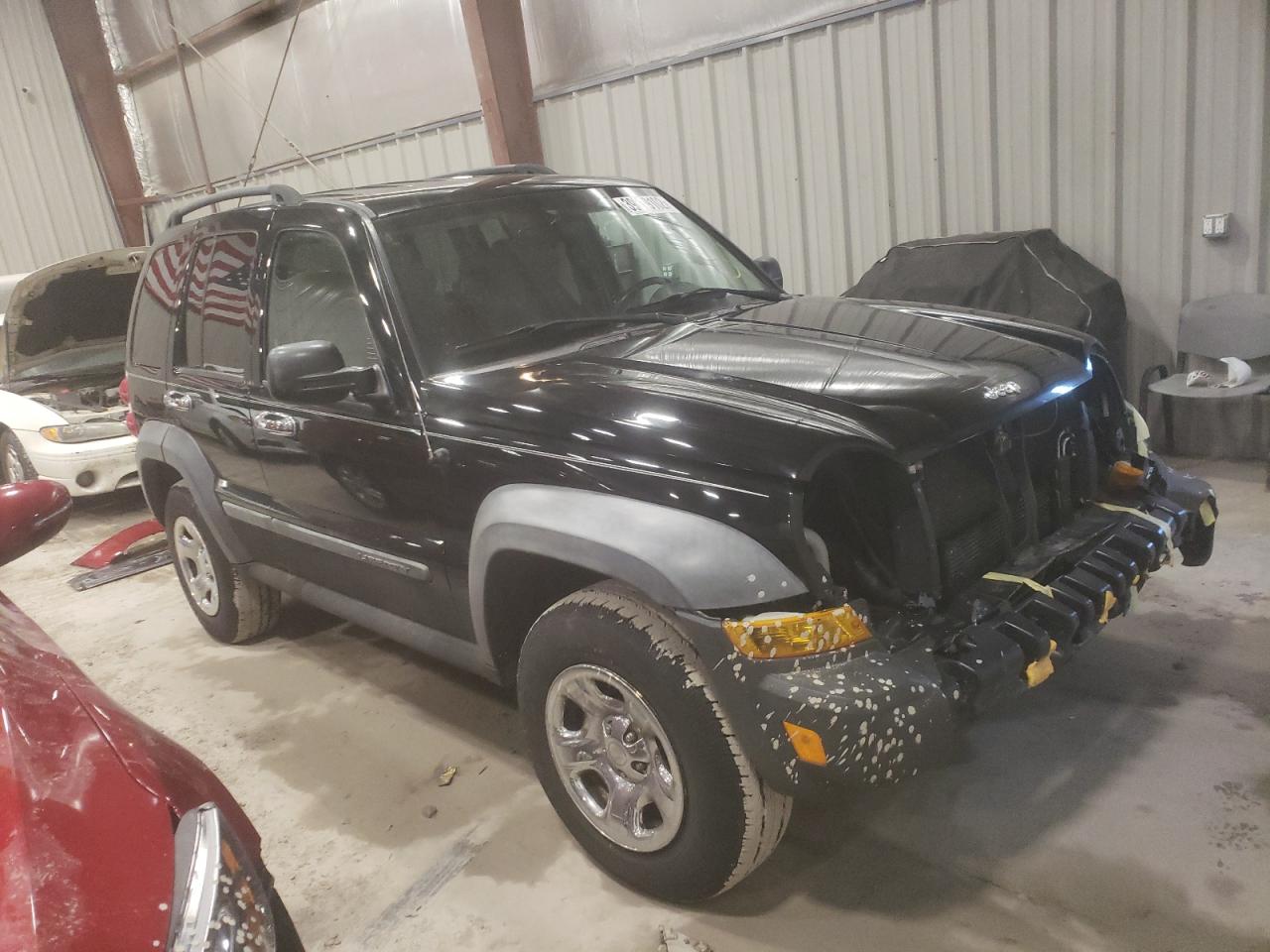 JEEP LIBERTY SP 2007 with VIN 1J4GL48KX7W603445 - Photo from auction
