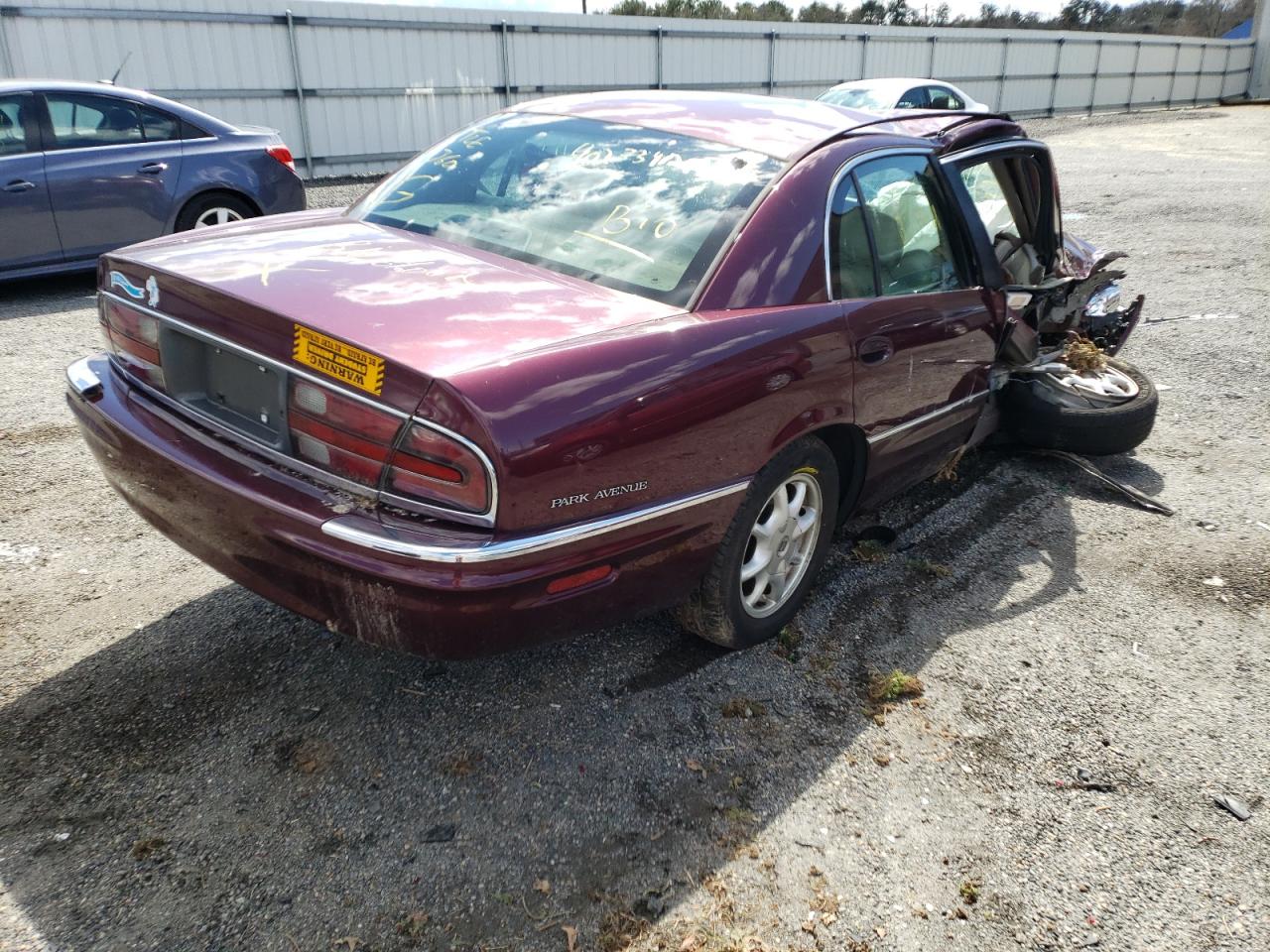 Photo 4 from auction – 2003 BUICK PARK AVENU with VIN 1G4CW54K834130413