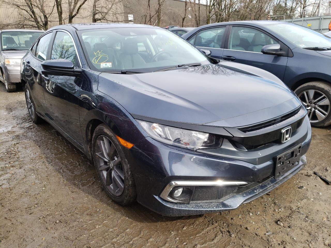 HONDA CIVIC EX 2020 with VIN 19XFC1F34LE200075 - Photo from auction
