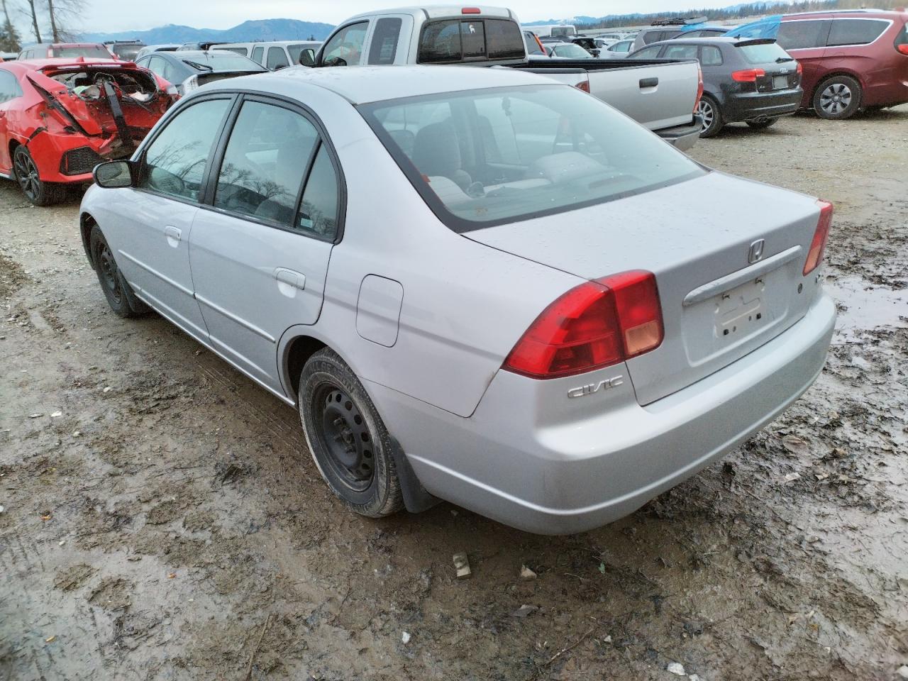 Photo 3 from auction – 2002 HONDA CIVIC LX with VIN 1HGES16612L037367