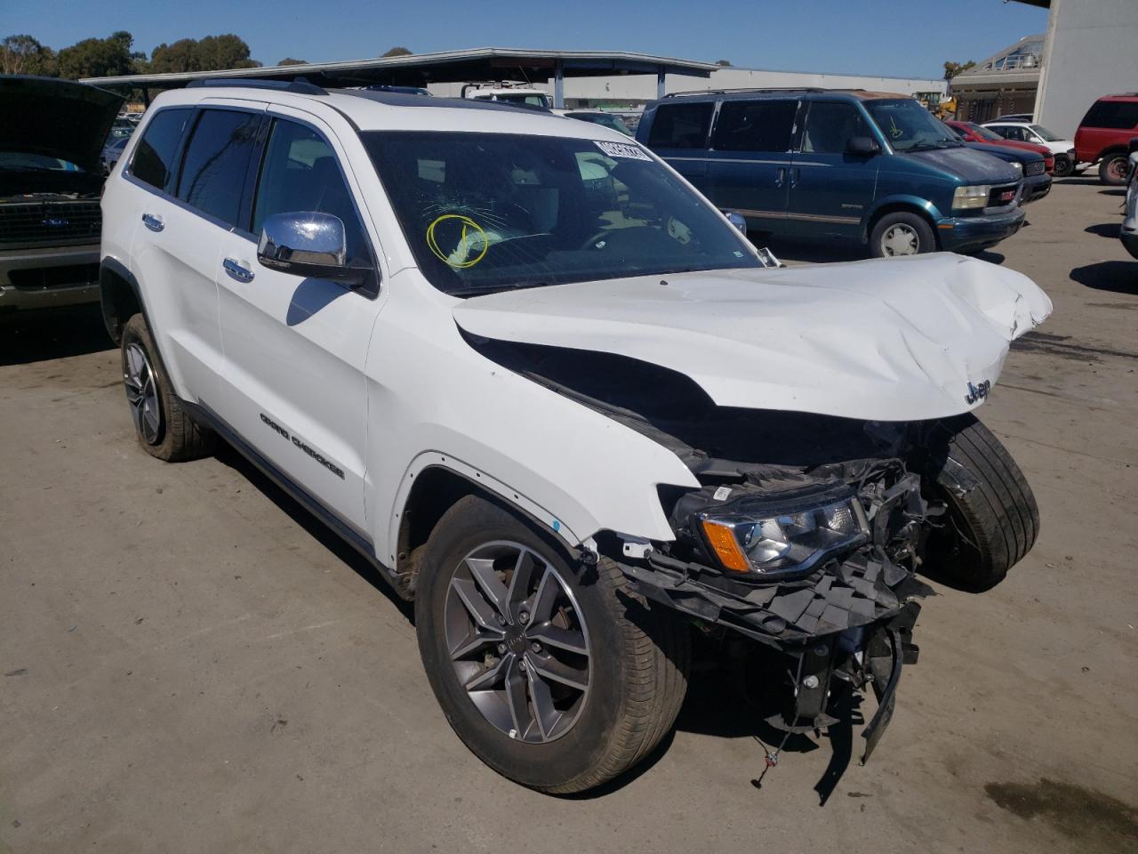 JEEP GRAND CHER 2021 with VIN 1C4RJFBG8MC628071 - Photo from auction
