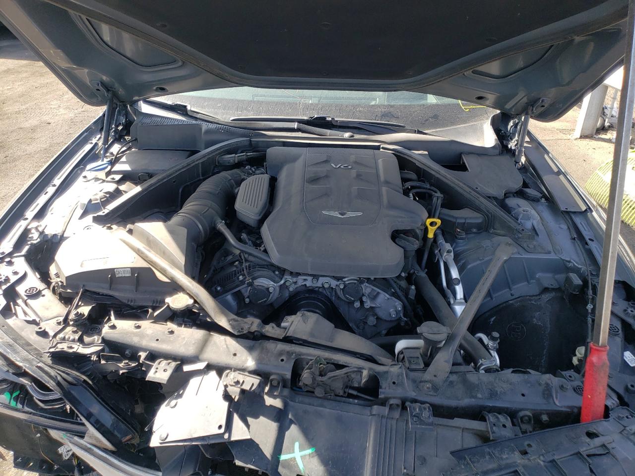 Photo 7 from auction – 2018 GENESIS G80 BASE with VIN KMHGN4JE4JU229658