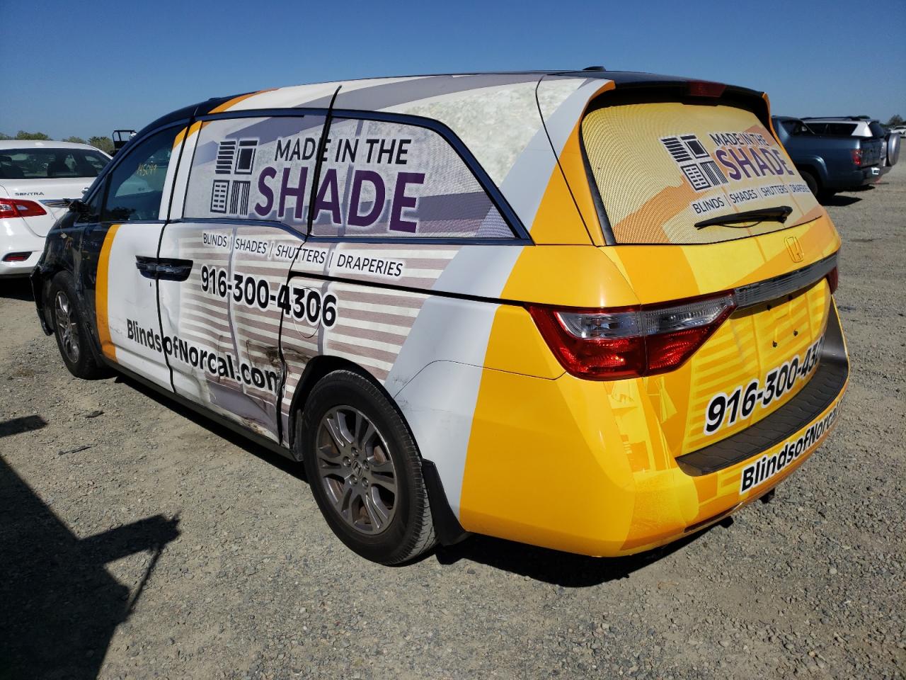 Photo 3 from auction – 2012 HONDA ODYSSEY EX with VIN 5FNRL5H6XCB091708