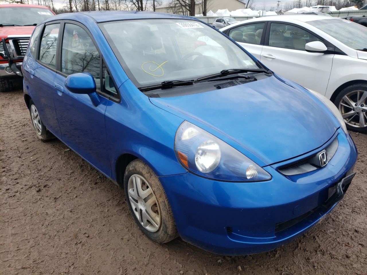 HONDA FIT 2008 with VIN JHMGD38468S033630 - Photo from auction