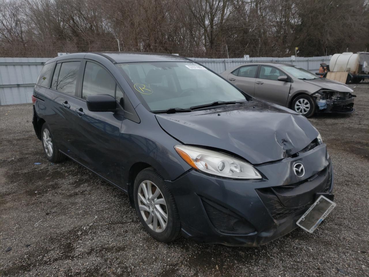 MAZDA 5 2012 with VIN JM1CW2CL3C0134101 - Photo from auction