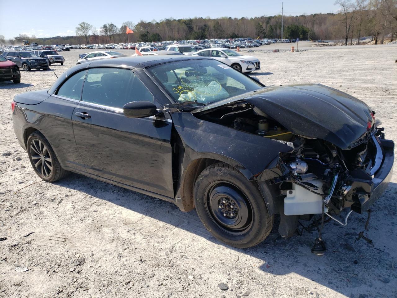 CHRYSLER 200 S 2012 with VIN 1C3BCBGG6CN153783 - Photo from auction