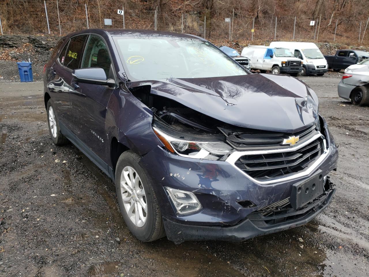CHEVROLET EQUINOX LT 2019 with VIN 3GNAXUEV4KL288534 - Photo from auction