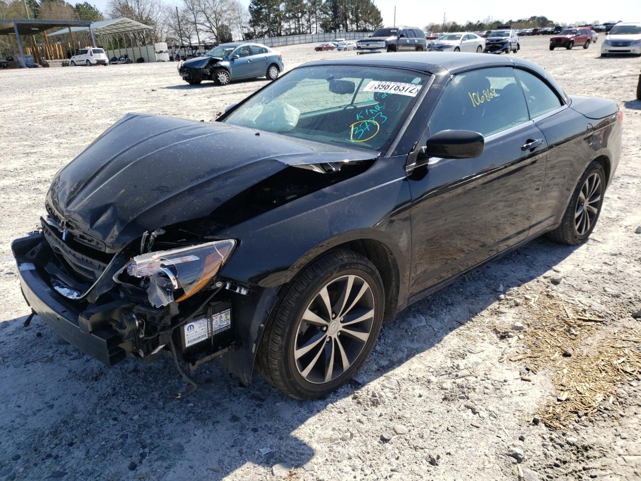 Photo 2 from auction – 2012 CHRYSLER 200 S with VIN 1C3BCBGG6CN153783
