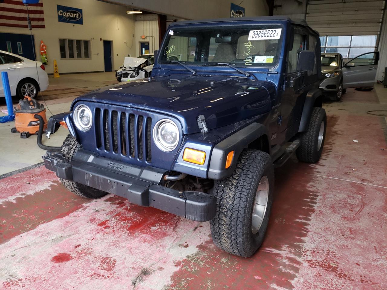 Photo 2 from auction – 2000 JEEP WRANGLER / with VIN 1J4FA49S6YP763415