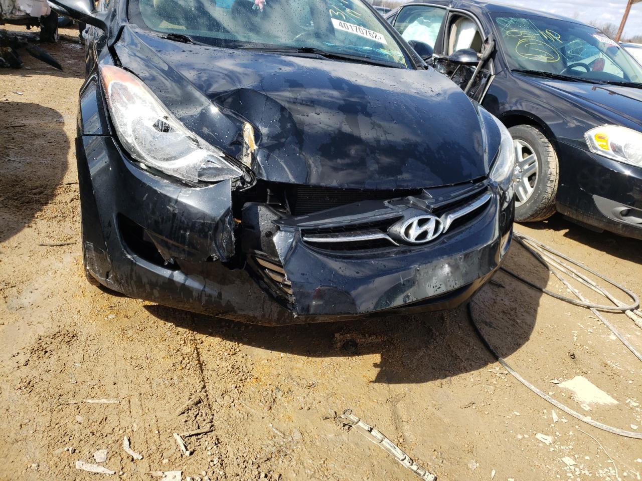 Photo 9 from auction – 2012 HYUNDAI ELANTRA GL with VIN 5NPDH4AE3CH093163