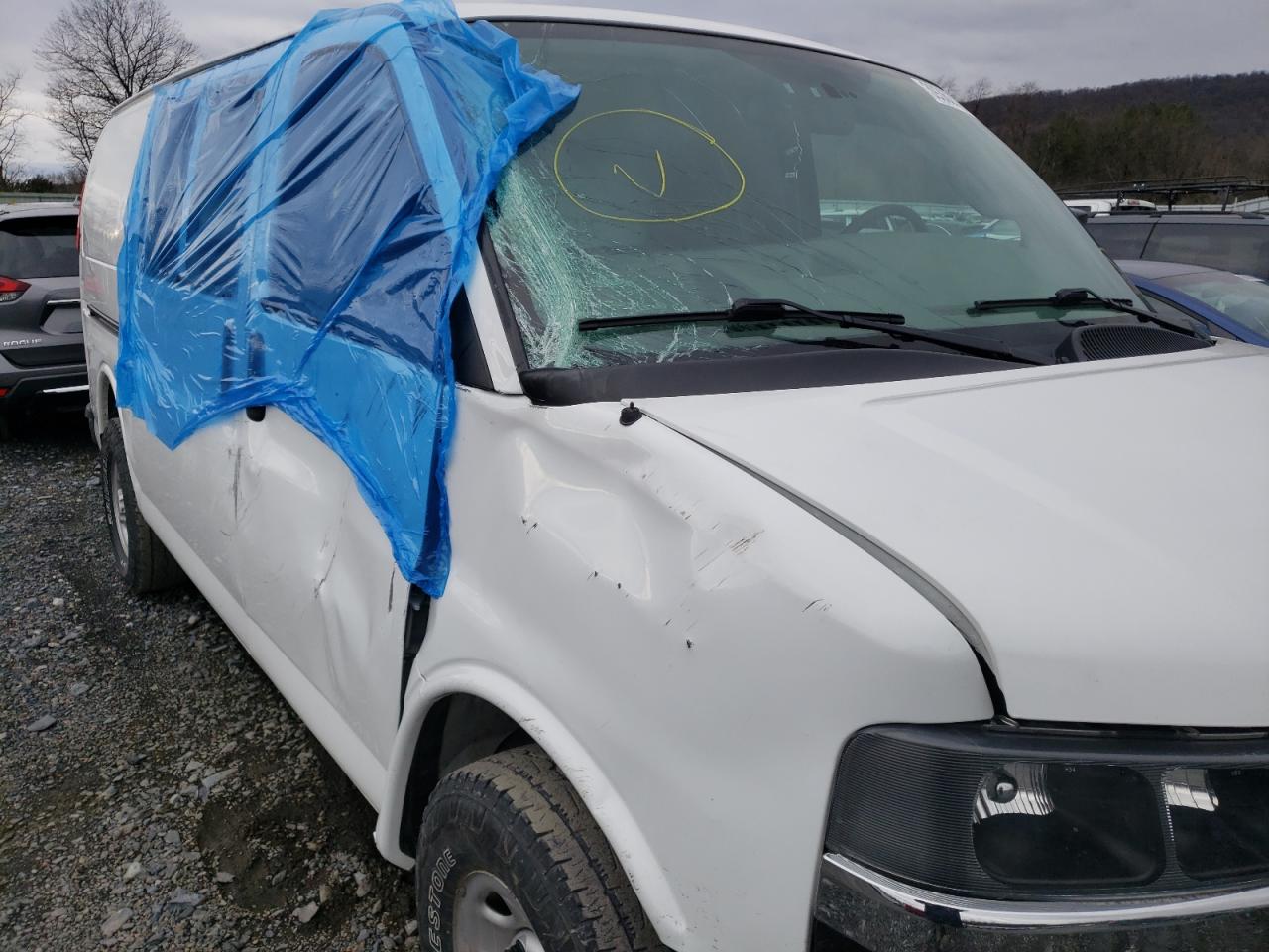Photo 9 from auction – 2019 CHEVROLET EXPRESS G2 with VIN 1GCWGAFG0K1208652