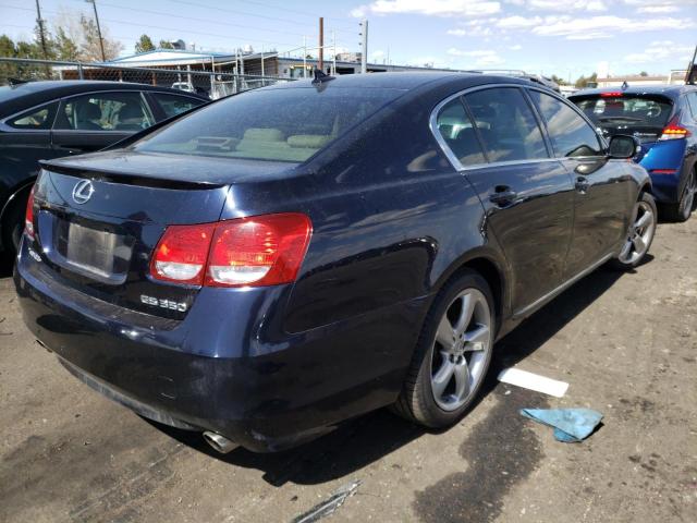 Photo 4 from auction – 2008 LEXUS GS 350 with VIN JTHBE96S780037337