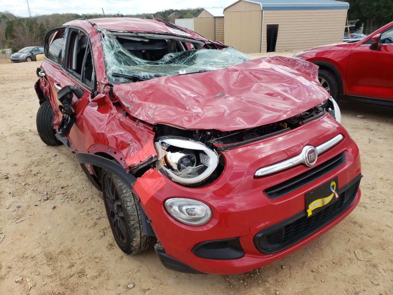 FIAT 500X POP 2016 with VIN ZFBCFXATXGP506338 - Photo from auction