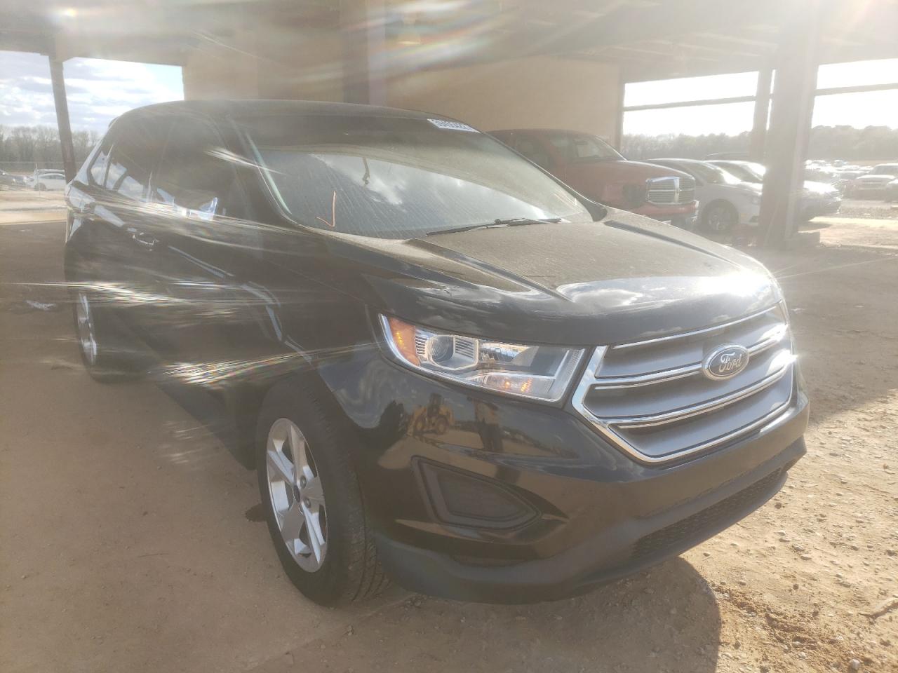 FORD EDGE SE 2015 with VIN 2FMTK3G87FBB52736 - Photo from auction
