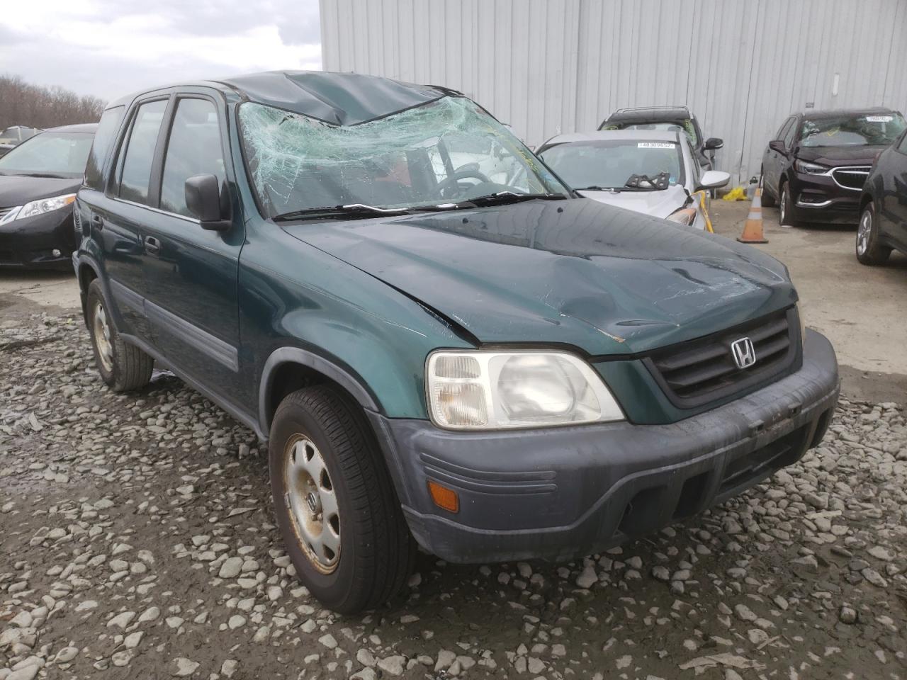 HONDA CR-V LX 2001 with VIN JHLRD18471C007345 - Photo from auction