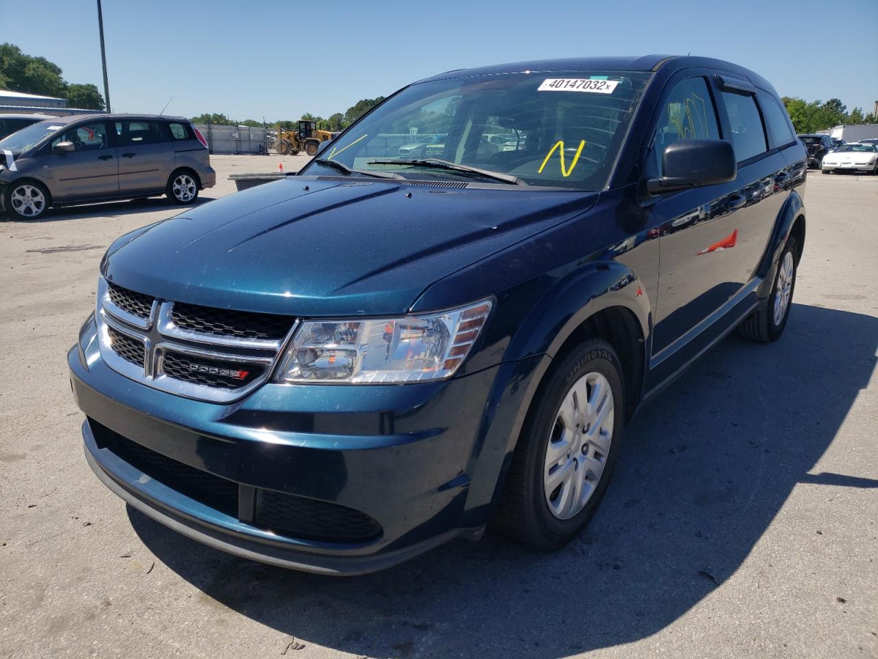 Photo 2 from auction – 2015 DODGE JOURNEY SE with VIN 3C4PDCABXFT617731
