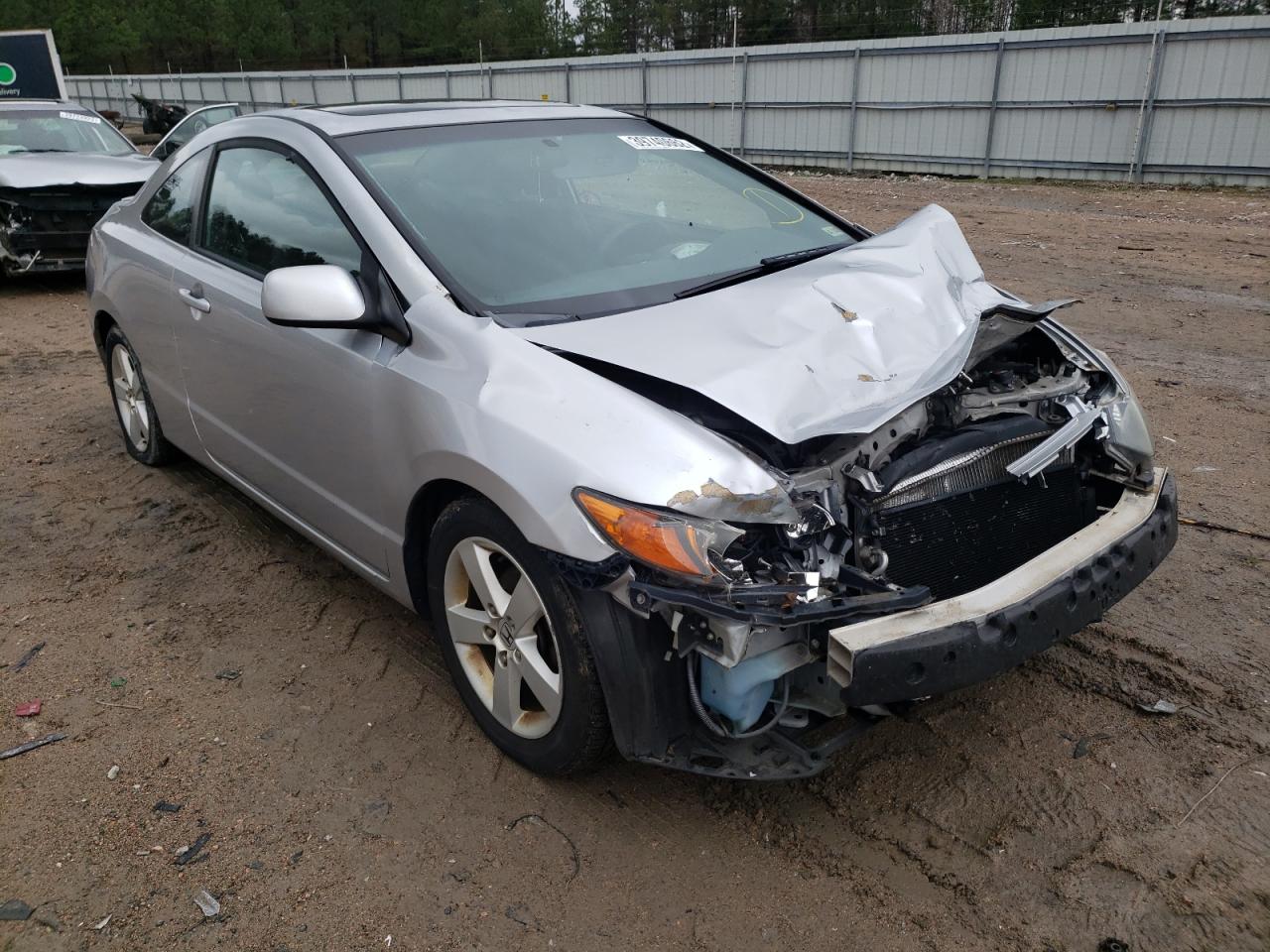 Photo 1 from auction – 2007 HONDA CIVIC EX with VIN 2HGFG128X7H539103