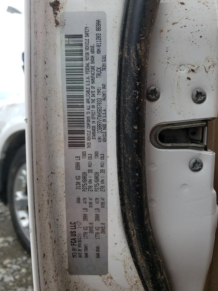 Photo 10 from auction – 2017 RAM 1500 LARAM with VIN 1C6RR7VTXHS657033