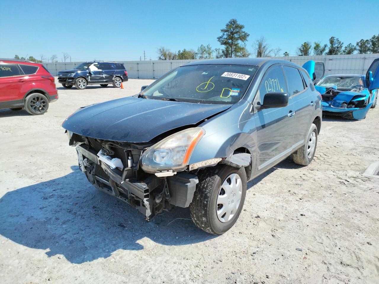Photo 2 from auction – 2014 NISSAN ROGUE SELE with VIN JN8AS5MT5EW606371
