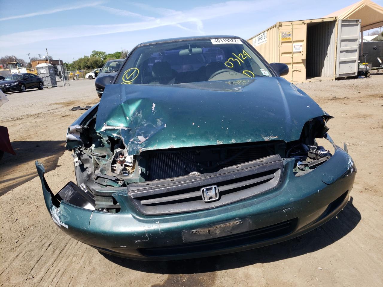 Photo 9 from auction – 2000 HONDA CIVIC BASE with VIN 2HGEJ6611YH568773