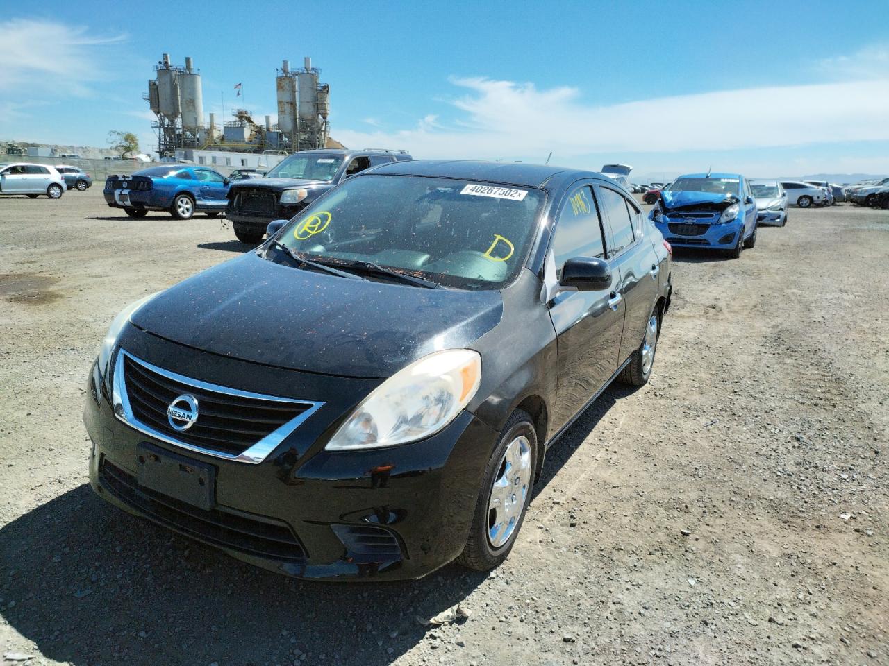Photo 2 from auction – 2014 NISSAN VERSA S with VIN 3N1CN7AP3EK463773