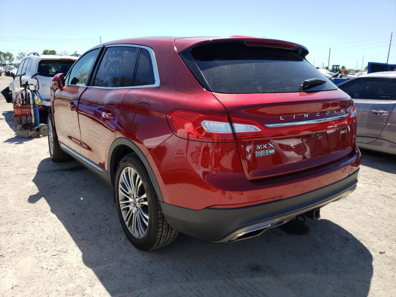Photo 3 from auction – 2016 LINCOLN MKX RESERV with VIN 2LMTJ8LR5GBL69819