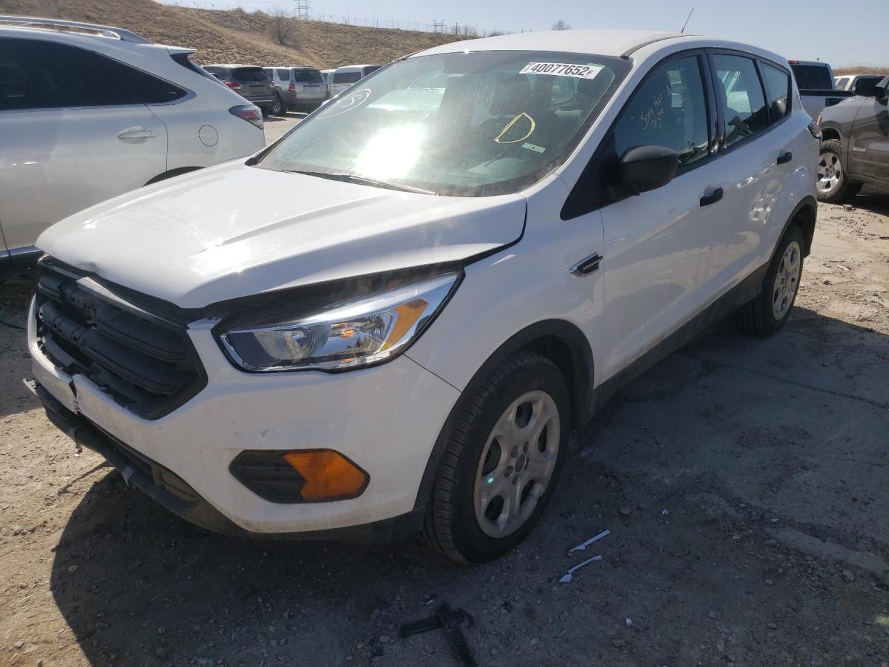 Photo 2 from auction – 2017 FORD ESCAPE S with VIN 1FMCU0F73HUD81879