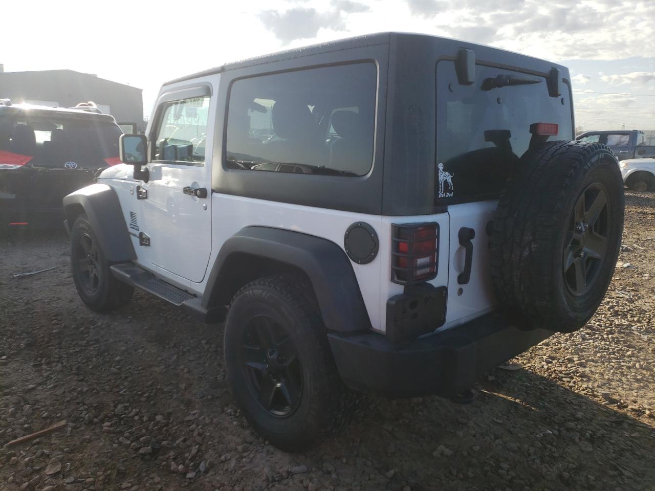 Photo 3 from auction – 2012 JEEP WRANGLER S with VIN 1C4AJWAG4CL151118
