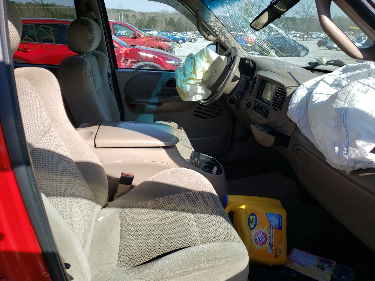 Photo 5 from auction – 2001 FORD F150 SUPER with VIN 1FTRW08L81KB49511