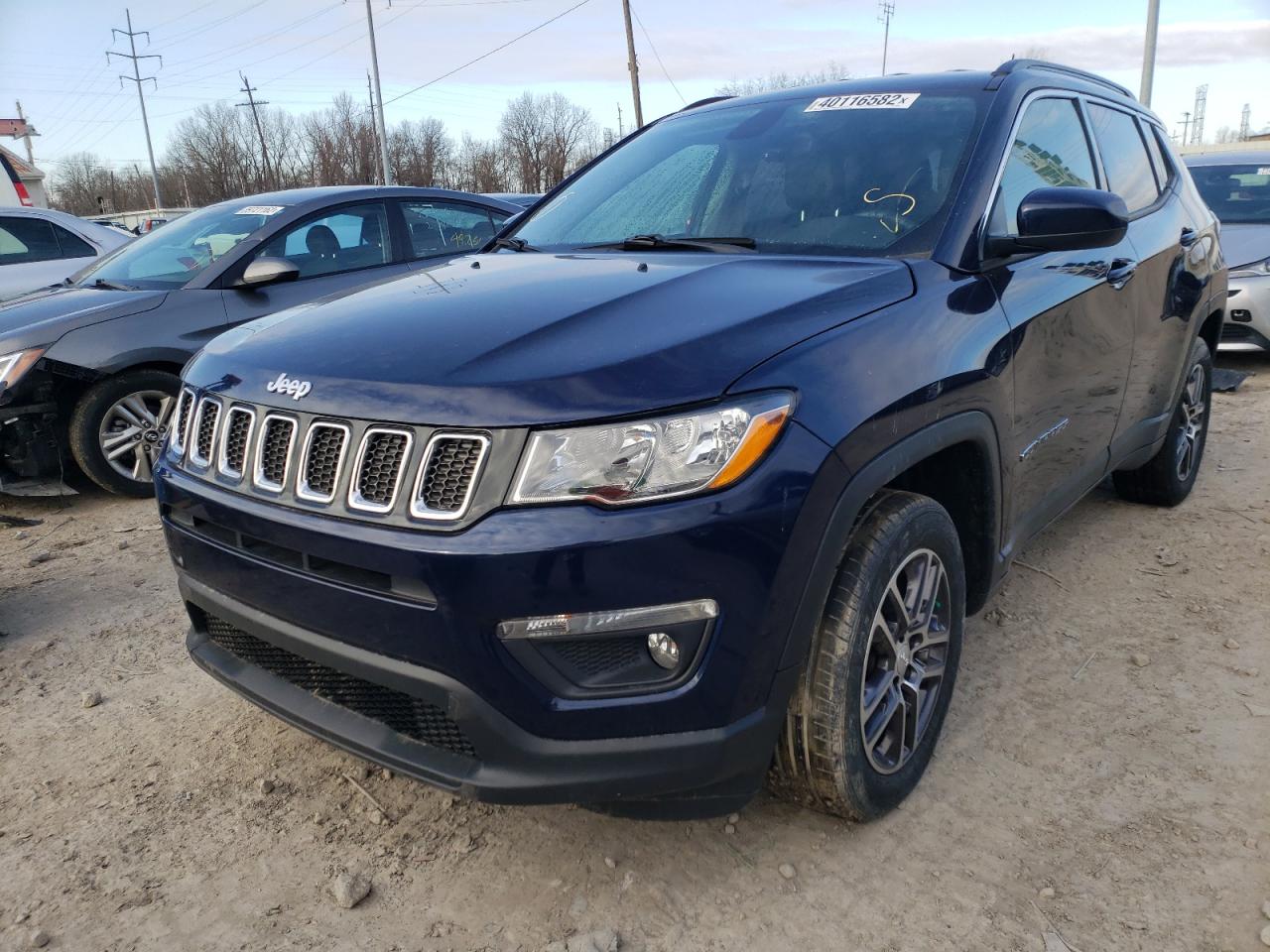 Photo 2 from auction – 2017 JEEP COMPASS LA with VIN 3C4NJDBBXHT660389