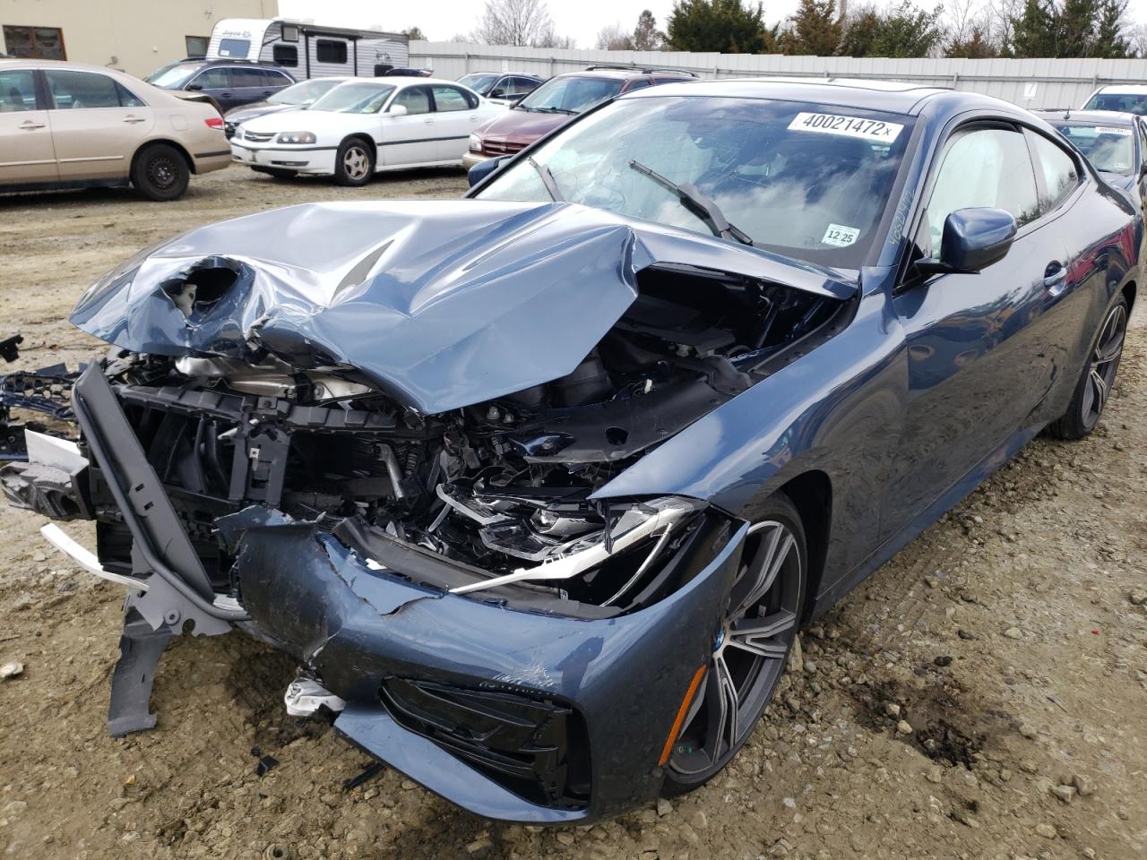 Photo 2 from auction – 2021 BMW 430XI with VIN WBA73AP08MCF78465